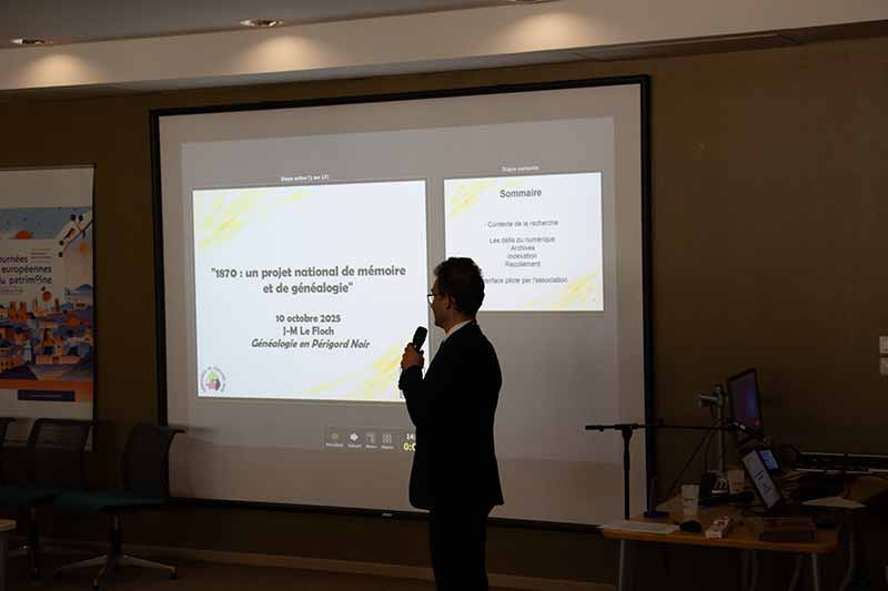  05 Géné@2025 Bordeaux 1870, une projet national de mémeoire et de généalogie