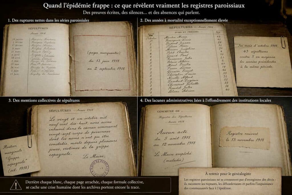 Peste, choléra, grippe espagnole : comment les épidémies ont marqué nos arbres généalogiques