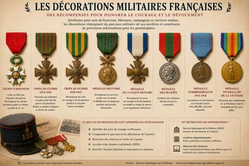 Les archives militaires en généalogie : comprendre le parcours de vos ancêtres soldats