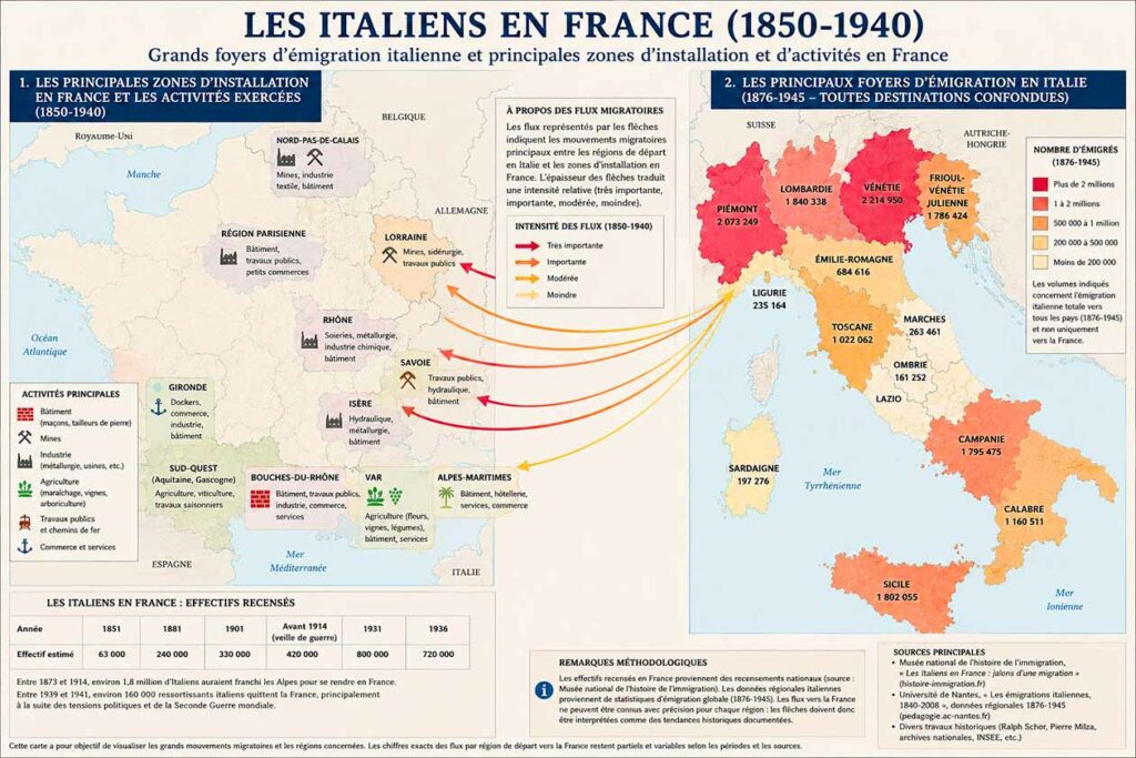 Italiens en France (1850-1940)