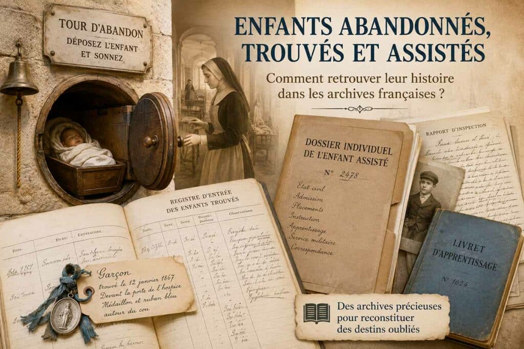 Enfants abandonnés, trouvés et assistés
