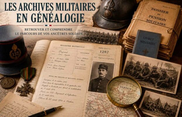 Les archives militaires en généalogie : guide complet pour retrouver et comprendre le parcours de vos ancêtres soldats