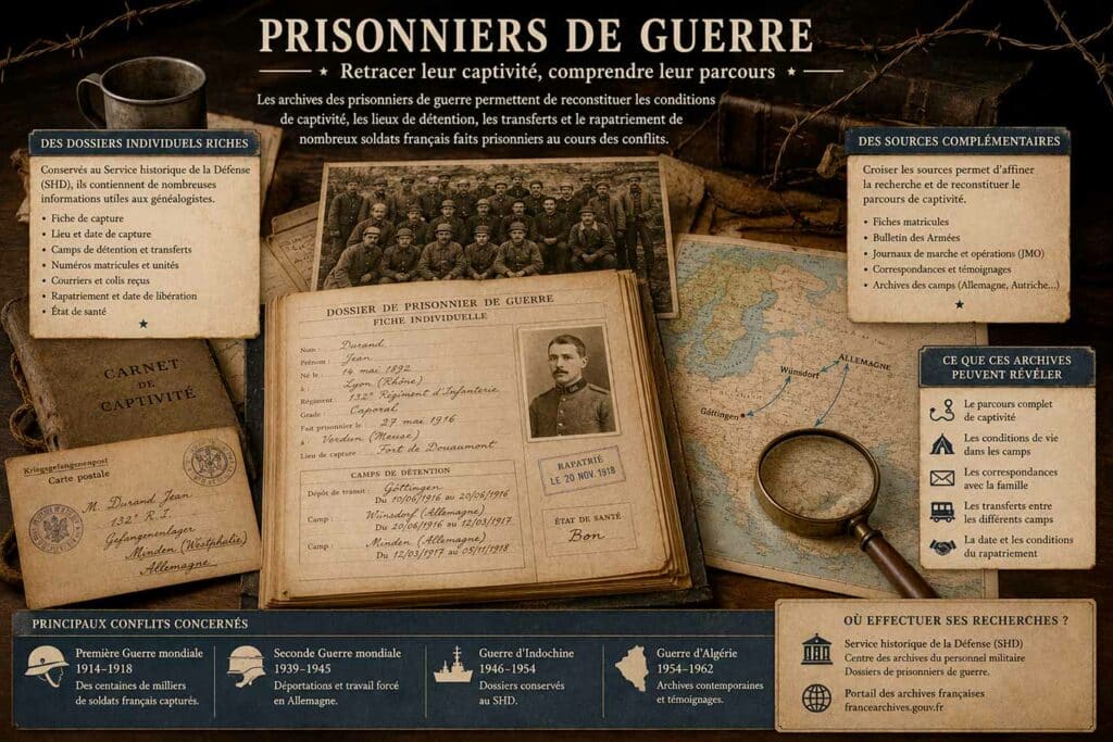 Les archives militaires en généalogie : comprendre le parcours de vos ancêtres soldats