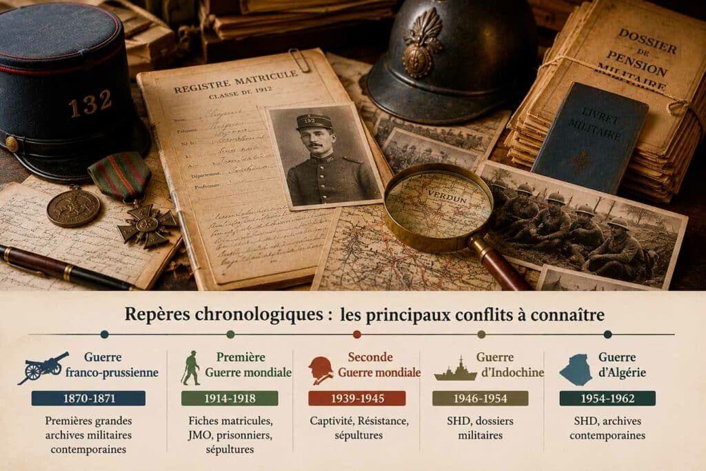 Les archives militaires en généalogie : comprendre le parcours de vos ancêtres soldats