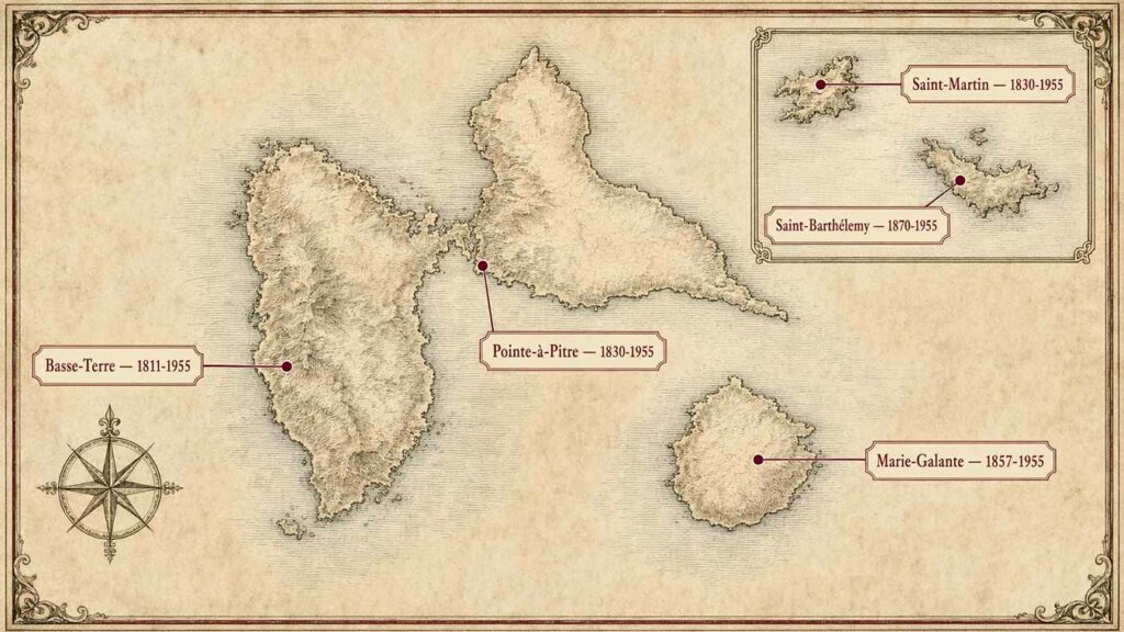 Guadeloupe et Martinique : la FFG à la rencontre des archives antillaises