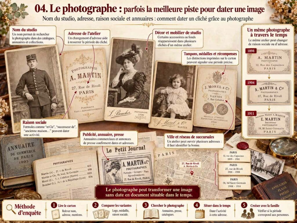 Photos anciennes et généalogie