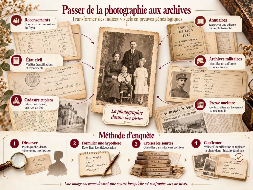 Photos anciennes et généalogie